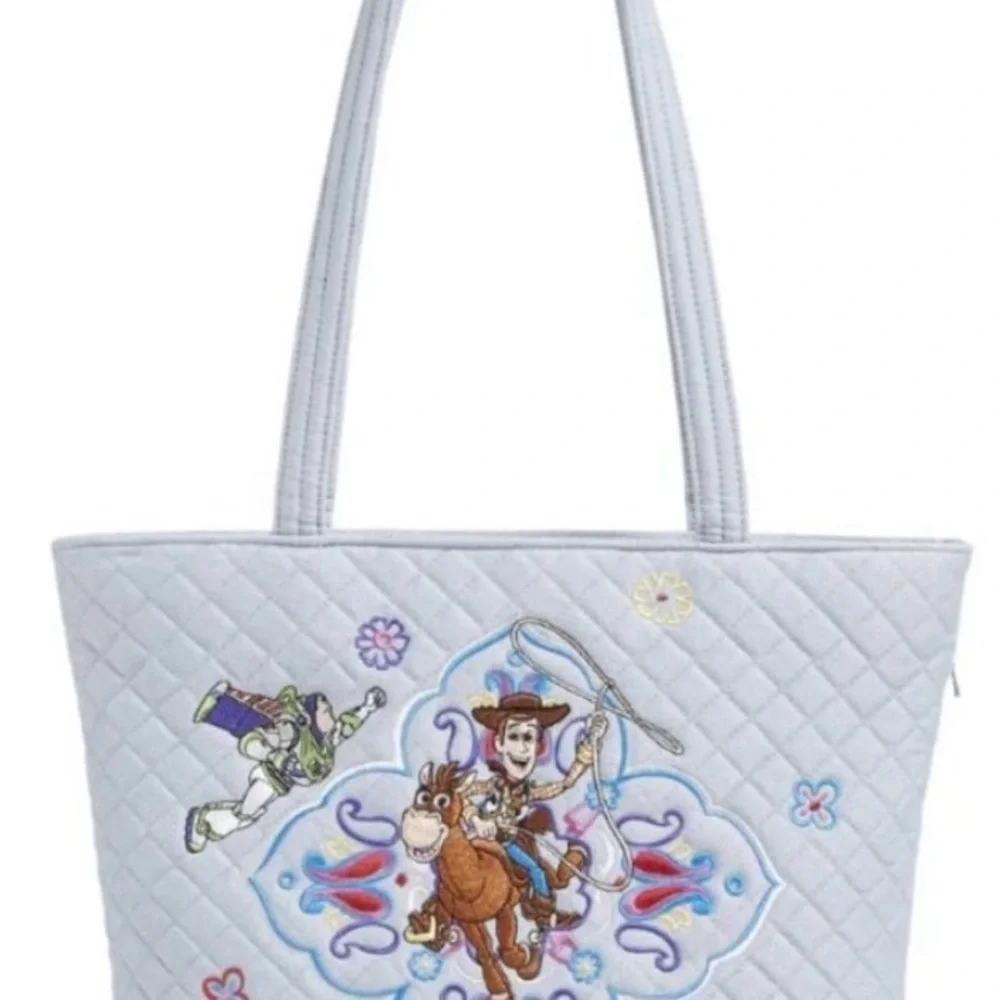 NWT Vera Bradley Toy Story Small Vera Tote Bag Disney Park Day Mom Toy Story 5